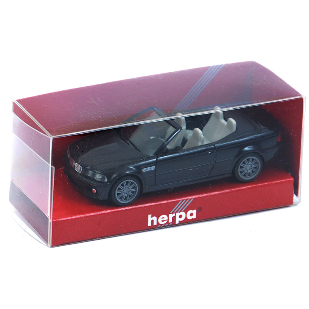 2004 BMW M3 E46 Convertible Modellbil Skala 1:43 Herpa