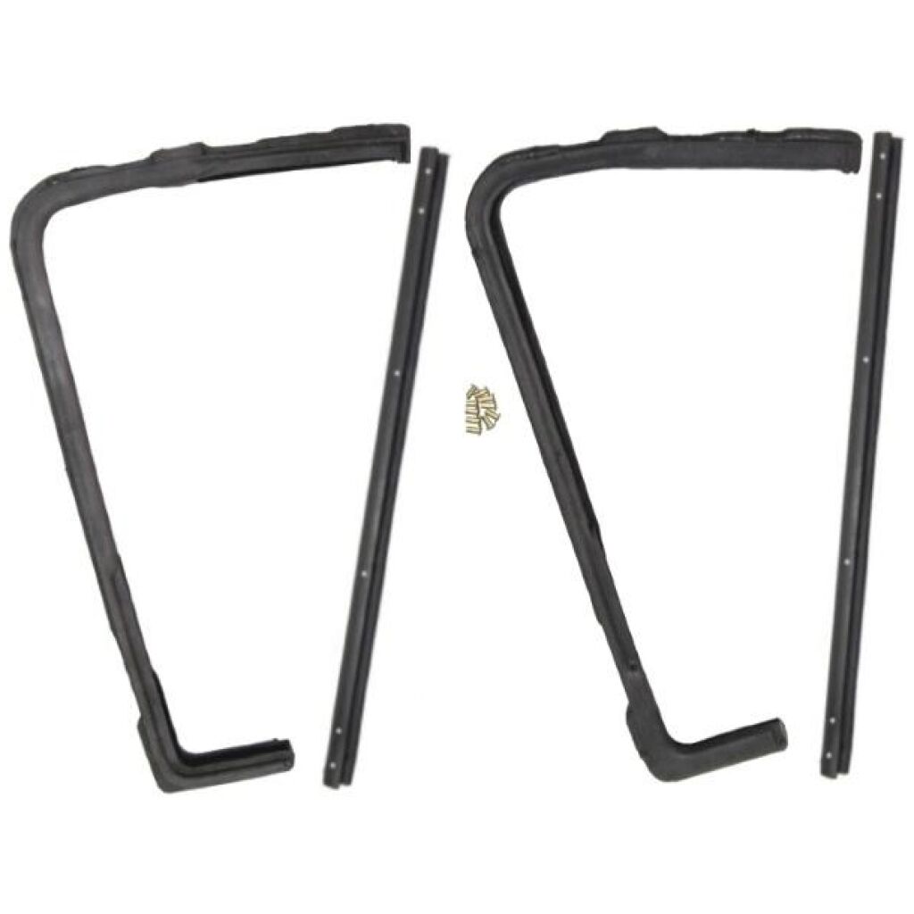 Front Door Vent Window Set 1957-58 2dr 4dr ht cab Ford Edsel