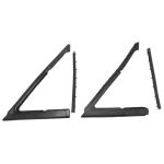 Front Door Vent Window Weatherstrip Set 1968-72 2dr Buick Chevrolet Oldsmobile Pontiac