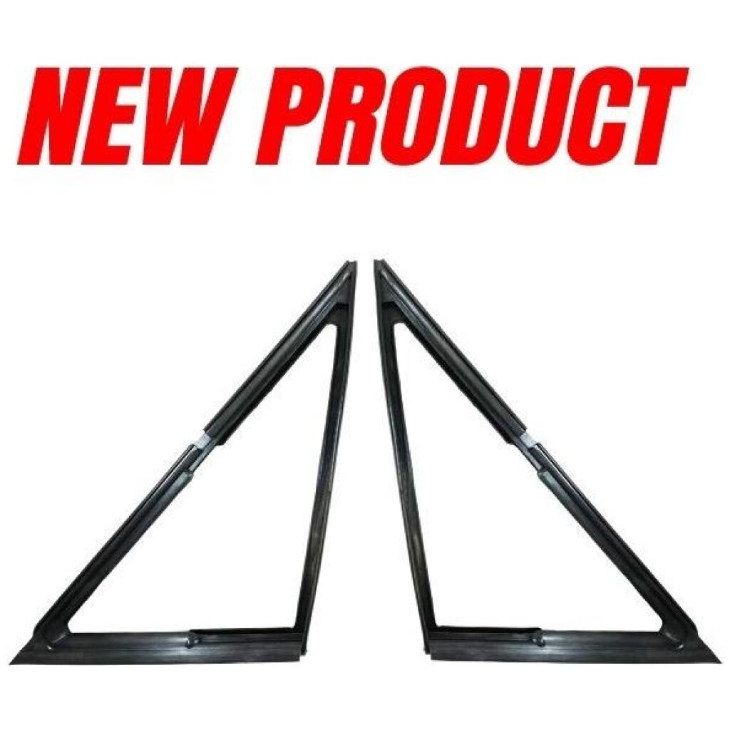 Door Vent Window Weatherstrips 1968-72 2dr 4dr sedan Dodge Plymouth