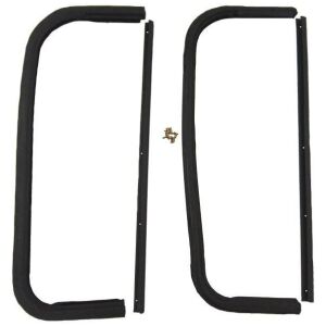 Front Door Vent Window Weatherstrips Set 1957-60 2dr Ford