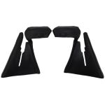 U Jamb lock pillar filler 1971-73 2dr ht cab Buick Cadillac Chevrolet Oldsmobile Pontiac