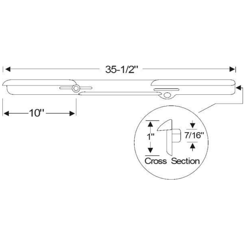 Front Door Vent Window Weatherstrips 1933 2dr 4dr sedan Buick