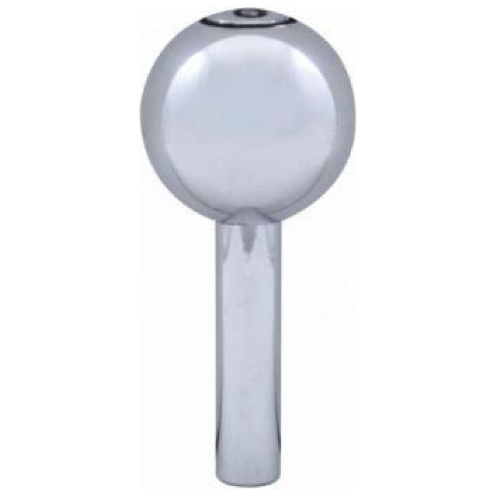 Dörrlåsknoppar kromade 8 ball 1 par