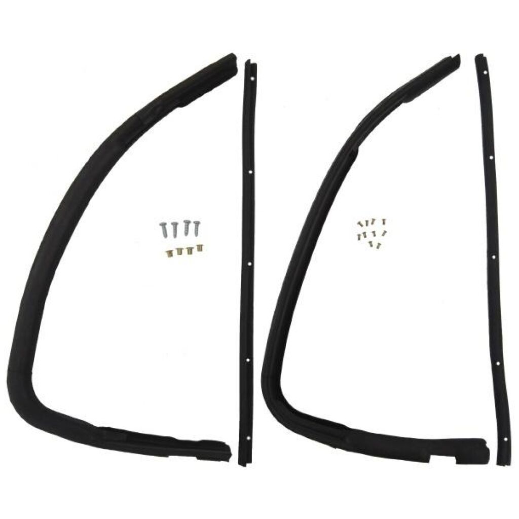 Front Door Vent Window Set 1953-55 2dr Ford