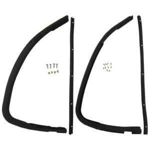 Front Door Vent Window Set 1953-55 2dr Ford