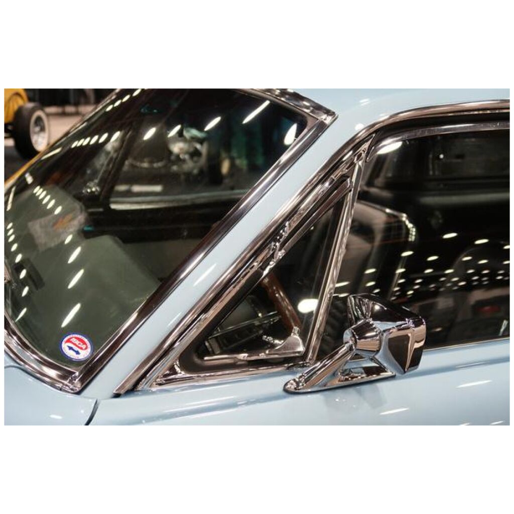 Front Door Vent Window Weatherstrips 1967-68 2dr ht cab Ford Mercury