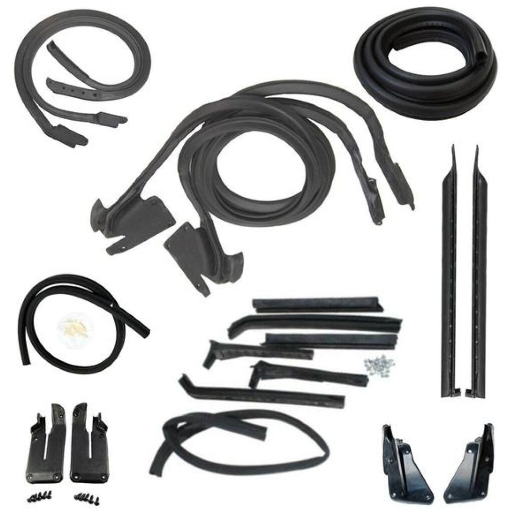 Gummilistsats 1971-73 2dr cab Ford Mercury