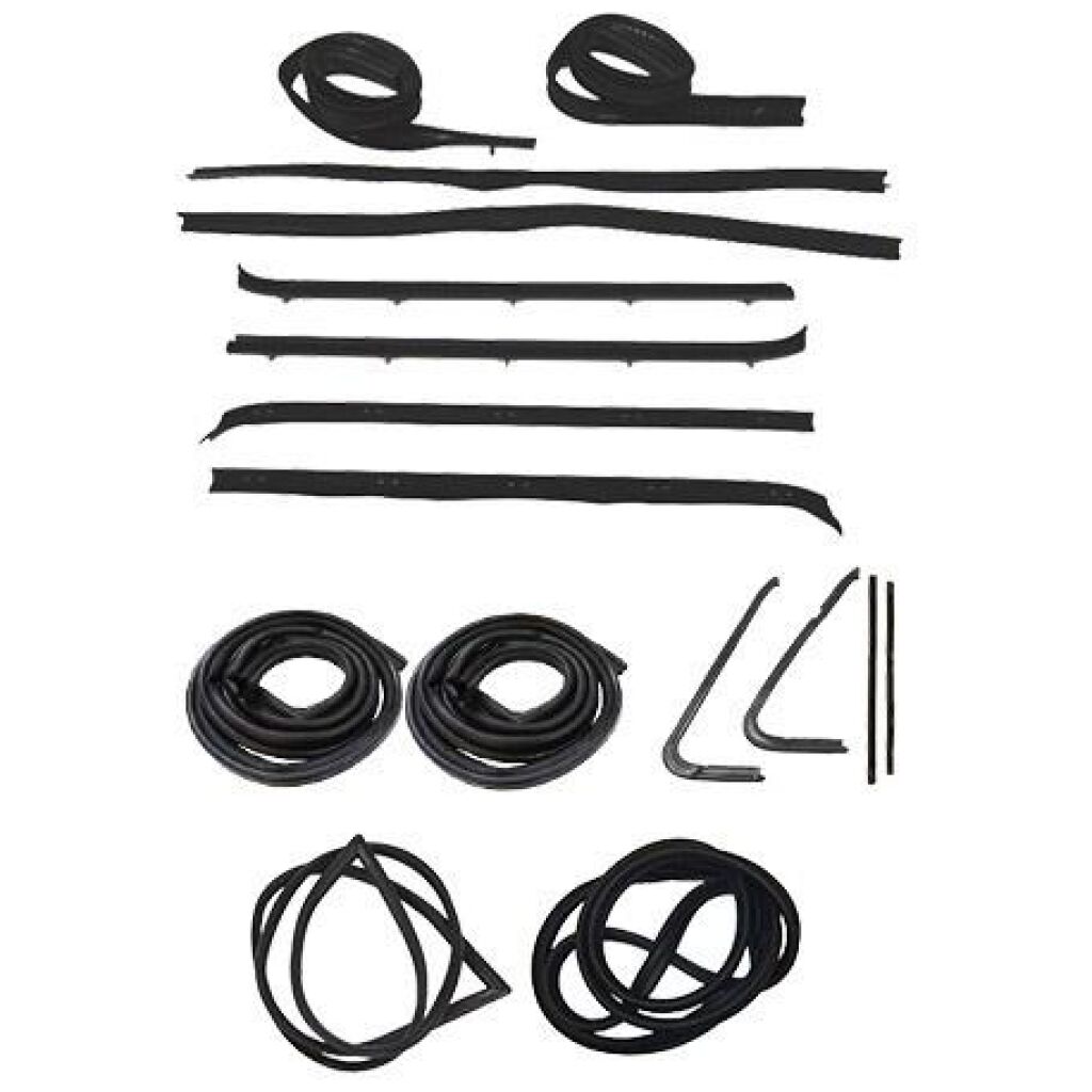 Gummilistsats 1973-80 2dr Chevrolet GMC