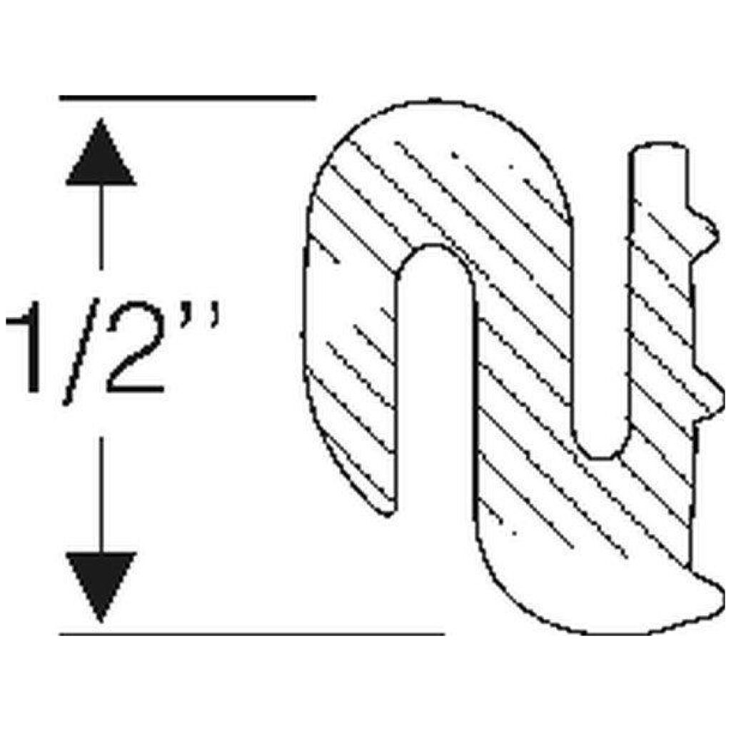 Window Pinchweld Seal 1941-48 2dr 4dr cab sedan Buick Cadillac Chevrolet Oldsmobile Pontiac