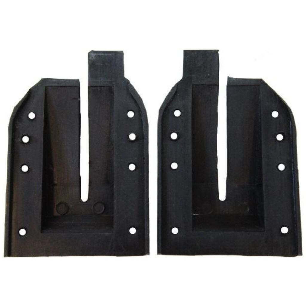 U Jamb lock pillar filler 1966-67 2dr ht cab Buick Chevrolet Oldsmobile Pontiac