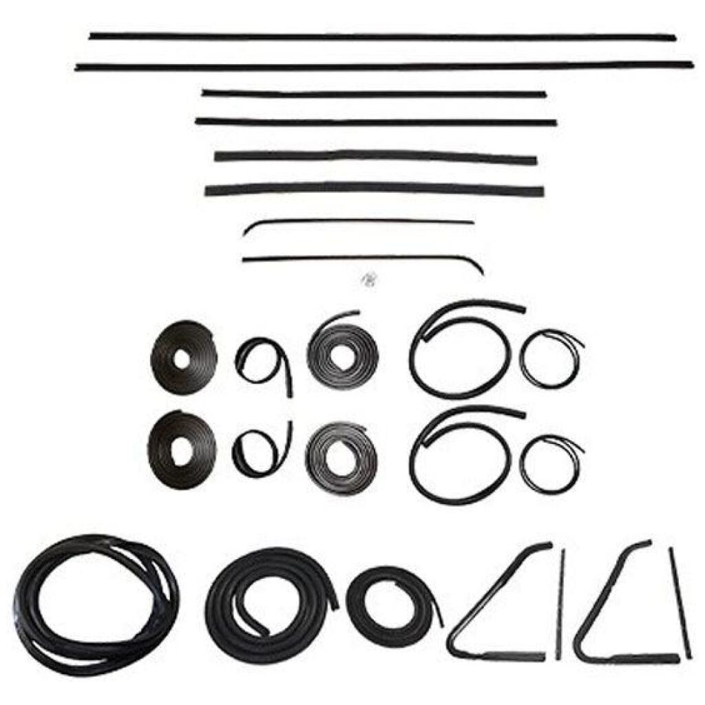 Gummilistsats 1954-55 2dr Chevrolet GMC