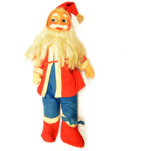 Dekorations tomte vintage 50--70 talet 45 cm
