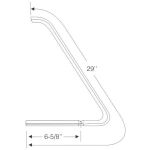 Front Door Vent Window Weatherstrips 1961-67 2dr Ford