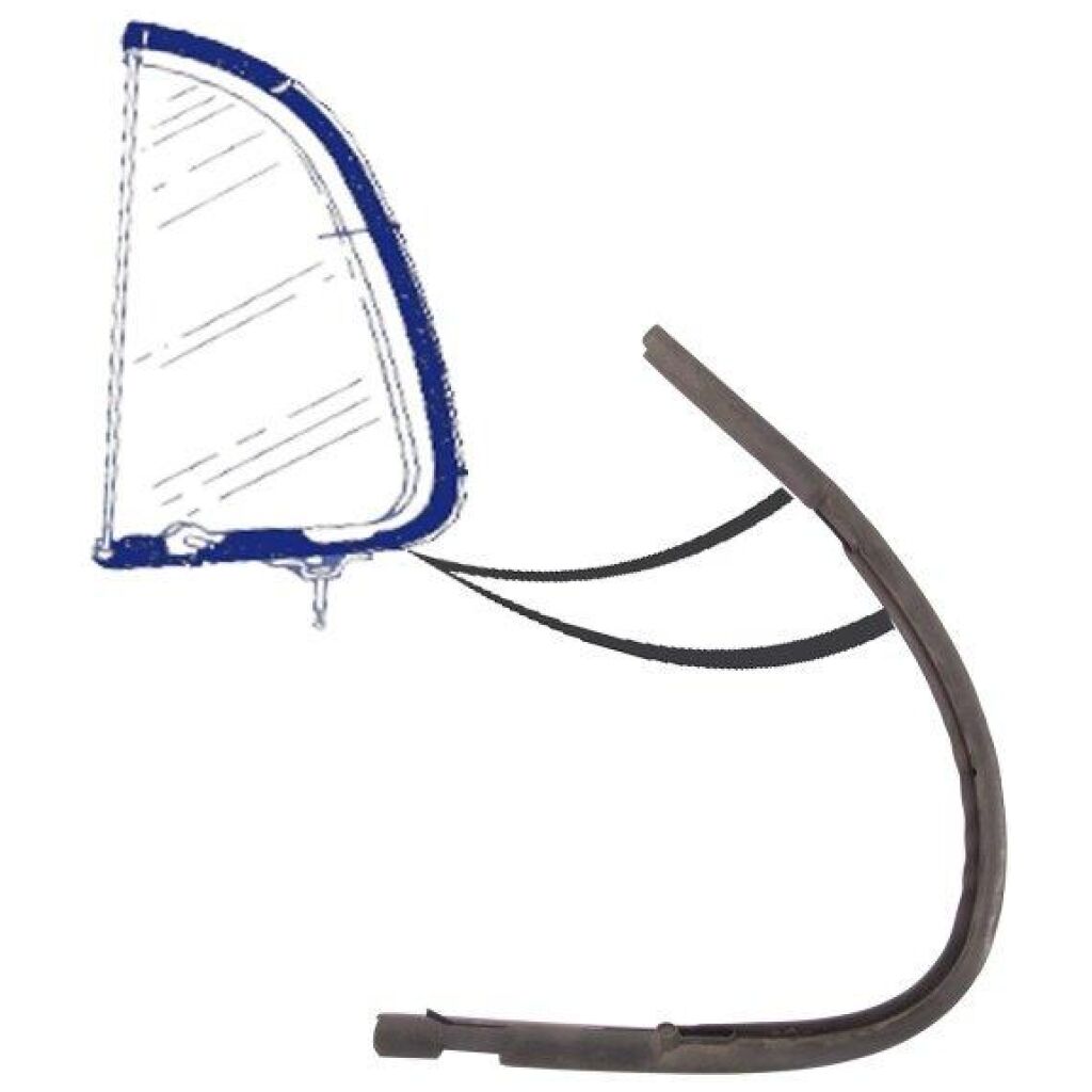 Front Door Vent Window Weatherstrips 1948-52 2dr Ford