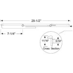 Front Door Vent Window Weatherstrips 1937 2dr 4dr cab Cadillac