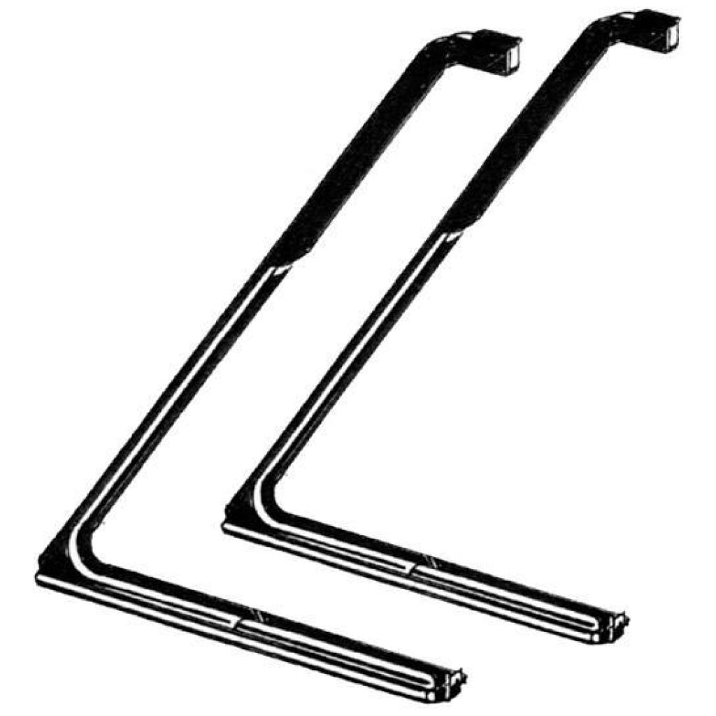 Vent Window Weatherstrips 1963-65 2dr ht Ford Mercury