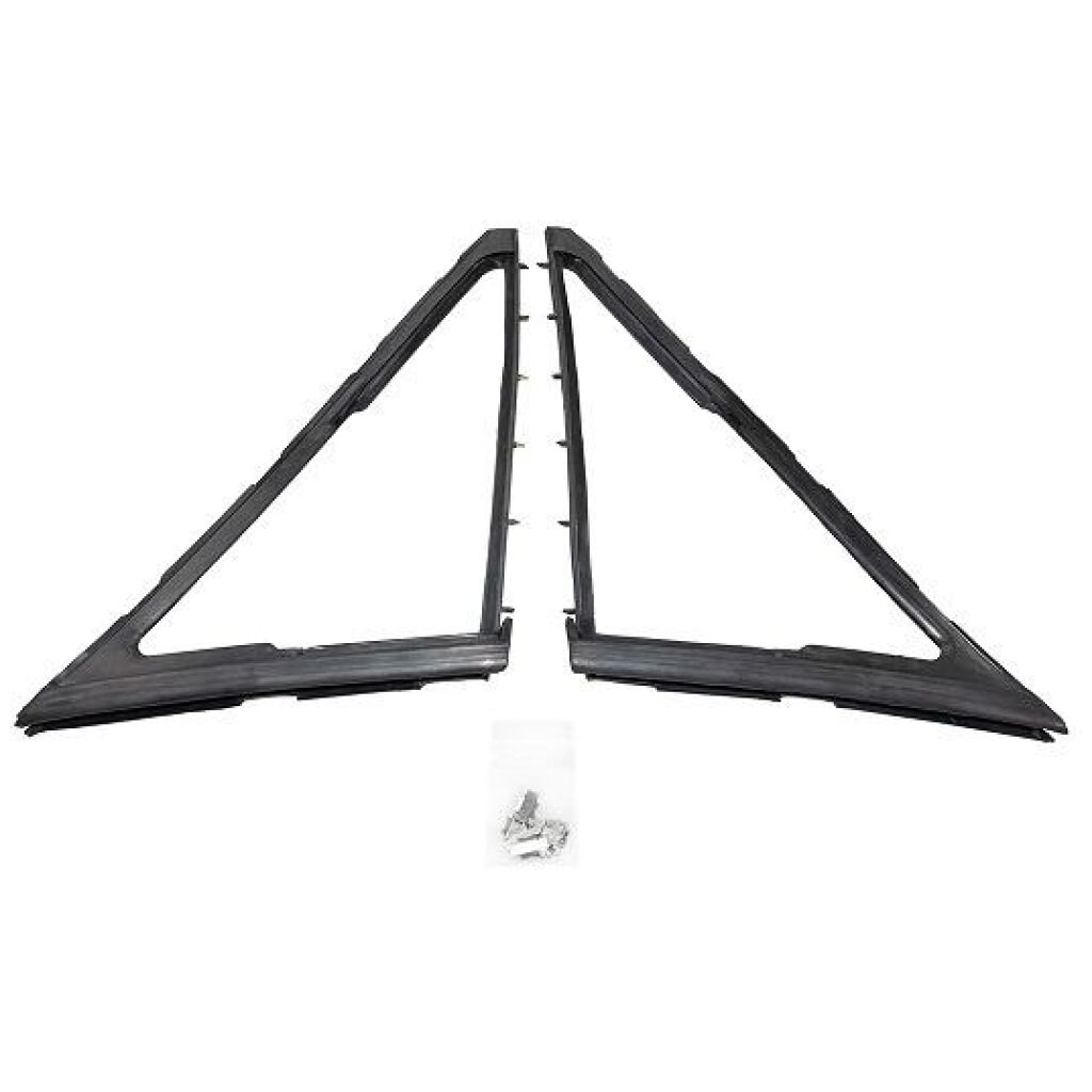Front Door Vent Window Weatherstrips 1967 2dr ht cab Chevrolet Pontiac