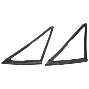 Front Door Vent Window Weatherstrips 1968-70 2dr ht Dodge Plymouth