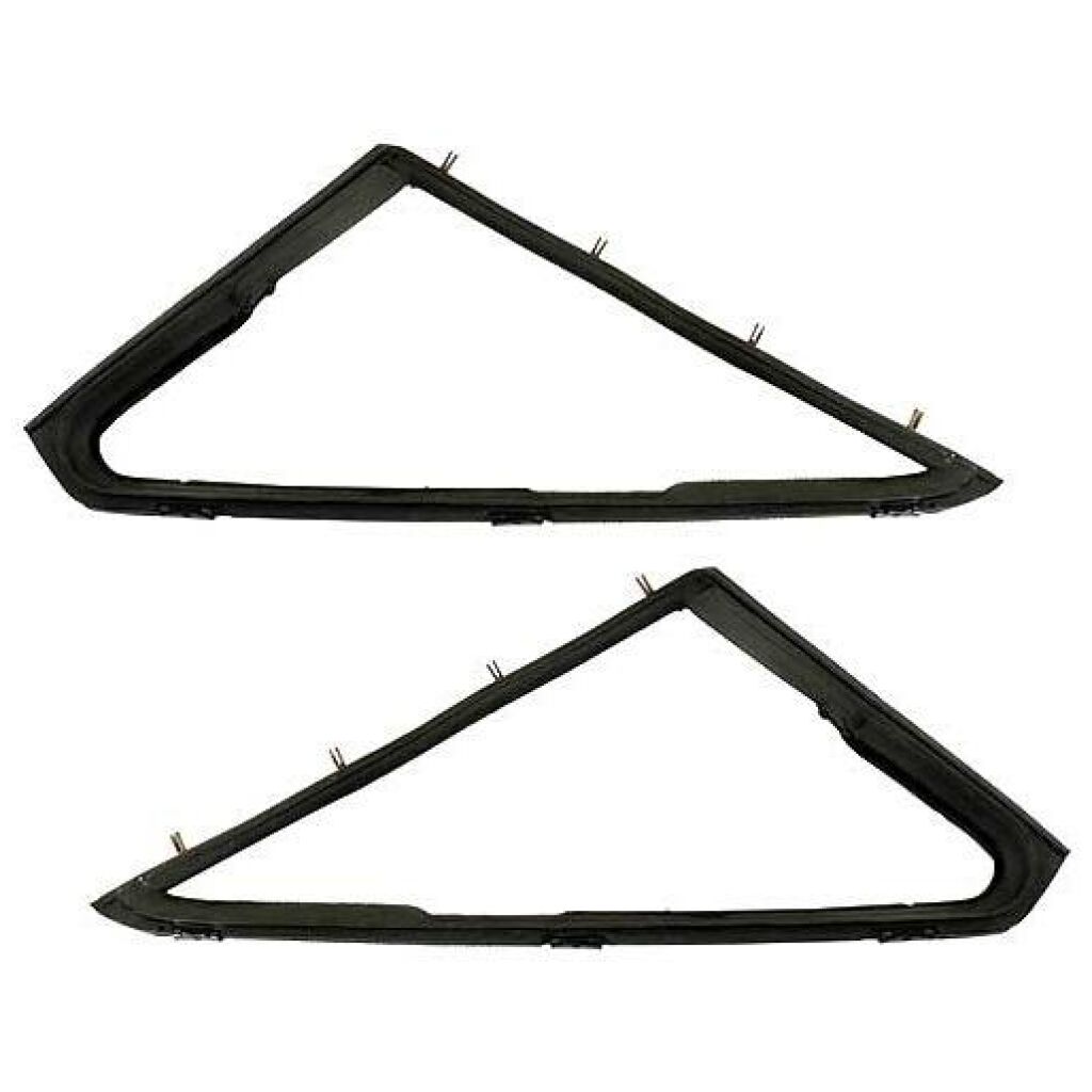Front Door Vent Window Weatherstrips 1966-67 2dr ht cab Ford Mercury