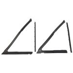 Front Door Vent Window Weatherstrip Set 1962-67 2dr 4dr sedan Chevrolet