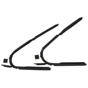 Front Door Vent Window Weatherstrips 1941-48 2dr cab Buick Chevrolet Oldsmobile Pontiac