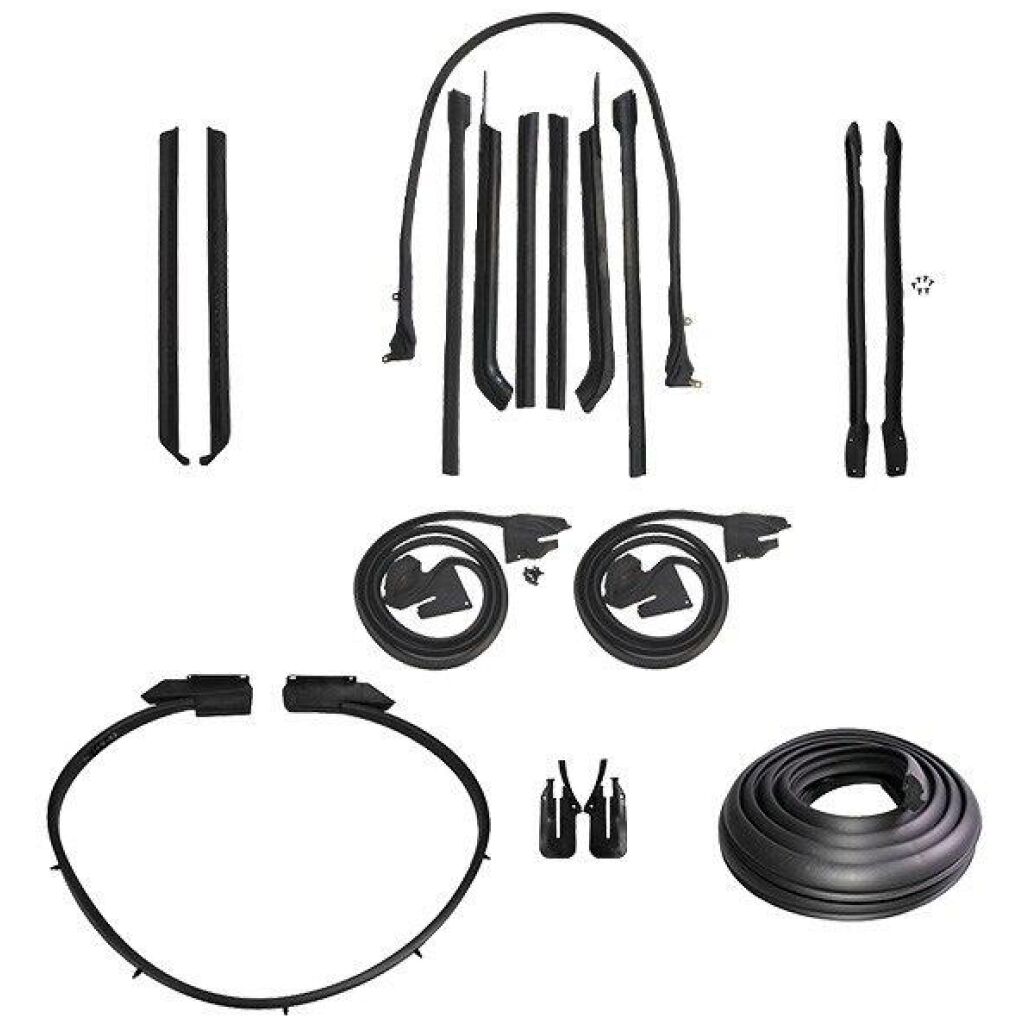 Gummilistsats 1969-70 2dr cab Buick