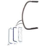 Front Door Vent Window Weatherstrips 1956 2dr Ford