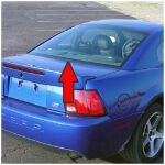 Rear Window Lower Molding 1994-2004 2dr Ford