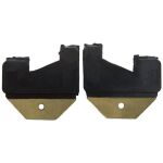 U Jamb lock pillar filler 1957-60 2dr cab Buick Oldsmobile Chevrolet Pontiac Cadillac