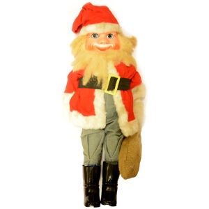 Vintage tomte med säck