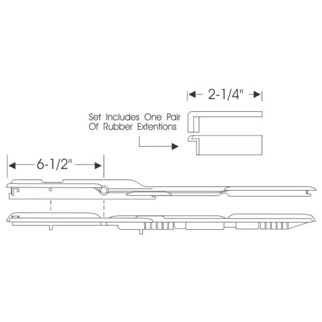 Front Door Vent Window Weatherstrips 1949-52 2dr ht cab Chevrolet Oldsmobile Pontiac