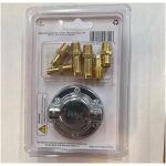 Bränsletrycksregulator 5/16 in. & 3/8 in. PSI:6 Kromad , MR GASKET 9710