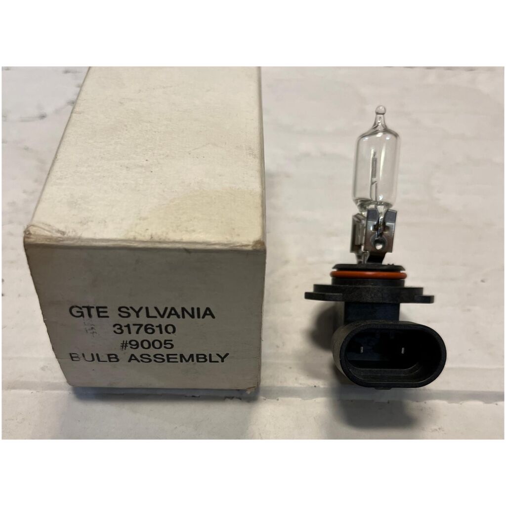 Glödlampa fjärrstrålkastare halogen 60W DOT 12V HB3 GTE Sylvania 317610 026872