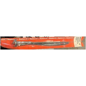 Antenn 3-sektion mast längd total utdragen 60"