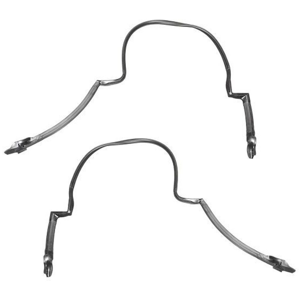 T-Top Roof Rail Weatherstrips, HURST Tops 1976-78 2dr ht Chevrolet Pontiac