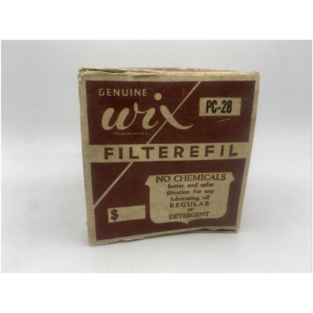 Oljefilter Fiat Renault 1956-67 , WIX PC-28