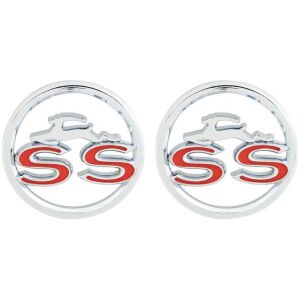 1963 Impala SS; Quarter Panel Emblems ; Pair