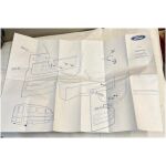 Stänkskydd bak hö/vä Ford Transit MKIII 1985-91, Ford 5014180 NOS