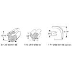 Bagagegummilist 1949-53 2dr 4dr ht cab sedan Buick Chevrolet Oldsmobile Pontiac