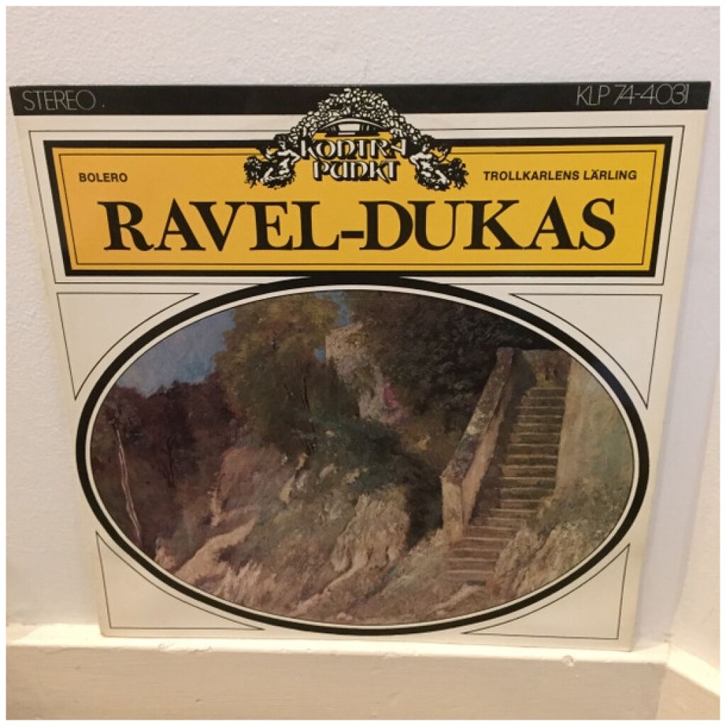 Ravel*, Dukas*, Londons Filharmoniska Orkester*, Hugo Rignold - Bolero / Trollkarlens Lärling (LP, Album)