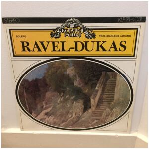 Ravel*, Dukas*, Londons Filharmoniska Orkester*, Hugo Rignold - Bolero / Trollkarlens Lärling (LP, Album)