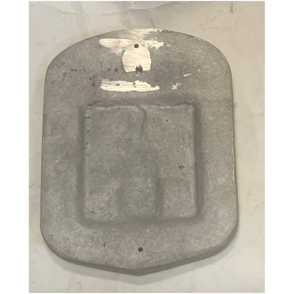 Jagaren Norrköping HMS Östergötland vapensköld landskapssköld ca 13,5x10cm