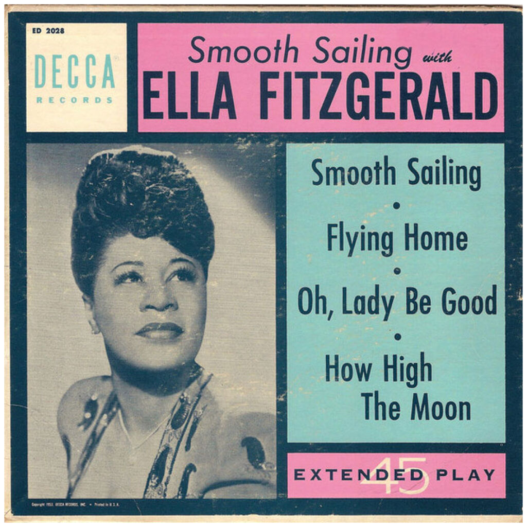 Ella Fitzgerald - Smooth Sailing With Ella Fitzgerald (7, EP, Ric)