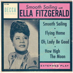 Ella Fitzgerald - Smooth Sailing With Ella Fitzgerald (7, EP, Ric)