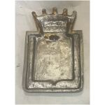 Norrbotten vapensköld landskapssköld i gjutmetall ca 16x10 cm