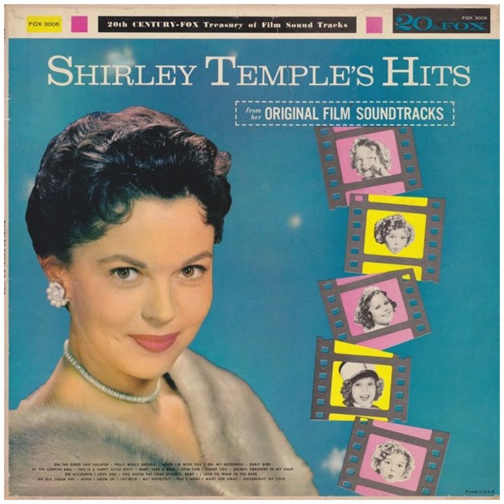 Shirley Temple - Shirley Temples Hits (From Her Original Film Soundtracks) (LP, Album)>