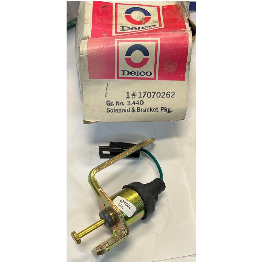 Solenoid tomgång 307cui GM 1980-87 , Delco 17070262 , 70262
