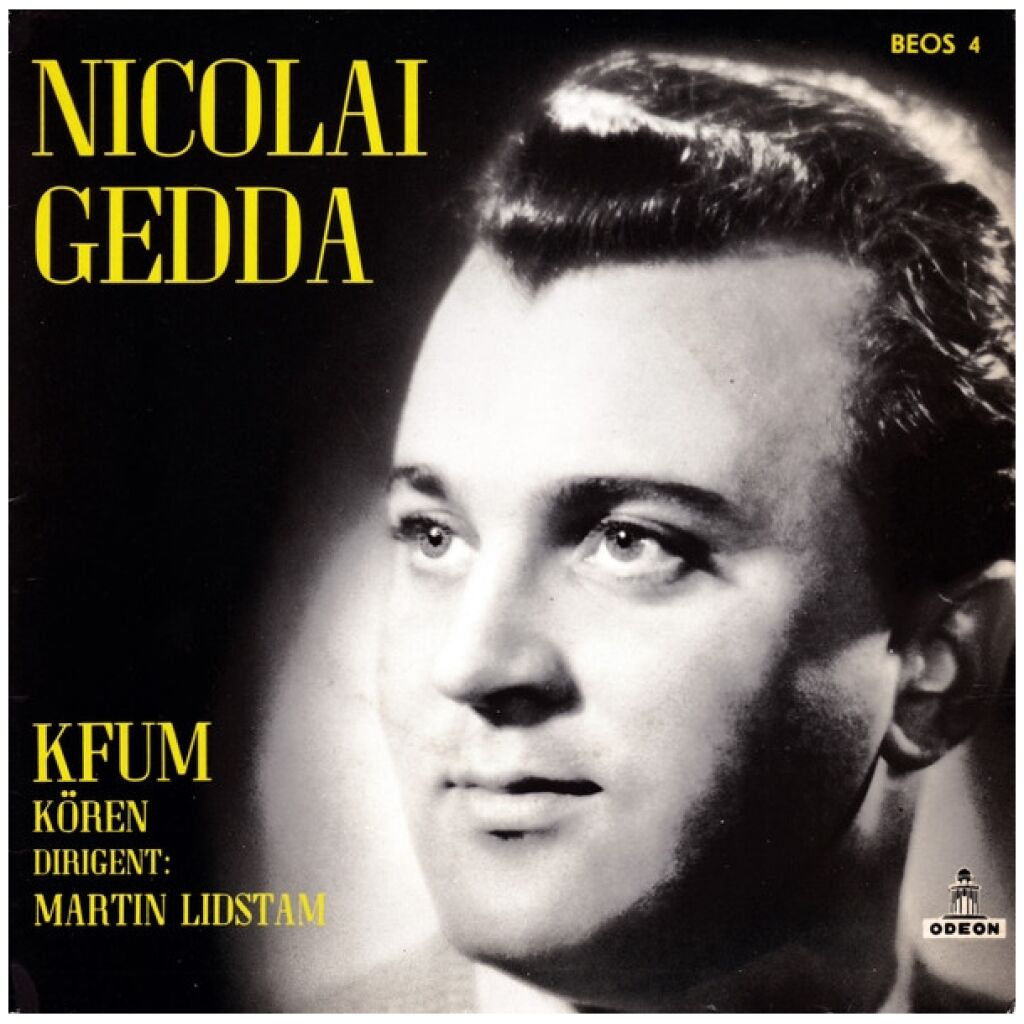Nicolai Gedda Med KFUM-Kören - Panis Angelicus (7, EP)