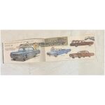 Liten ovanlig försäljningsbroschyr 20x9cm Oldsmobile 1963 16 sidor